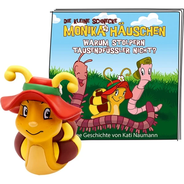 Tonies Die Kleine Schnecke Monika Häuschen - Warum Stolpern Tausendfüßler Nicht?, Spielfigur 3 Tonies Die Kleine Schnecke Monika Häuschen - Warum Stolpern Tausendfüßler Nicht?, Spielfigur