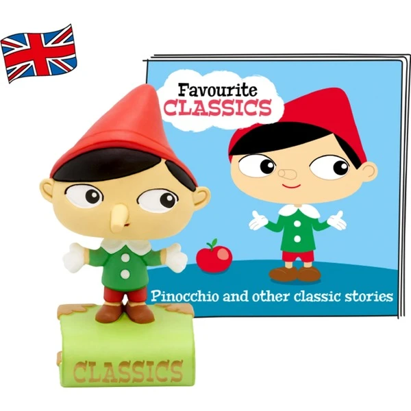 Tonies Favourite Classics - Pinocchio, Spielfigur (Hörbuch, Englische Sprachausgabe) 3 Tonies Favourite Classics - Pinocchio, Spielfigur (Hörbuch, Englische Sprachausgabe)