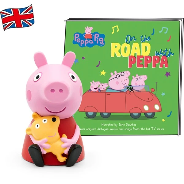 Tonies Peppa Pig - On The Road With Peppa, Spielfigur (Hörspiel Mit Liedern, Englische Sprachausgabe) 3 Tonies Peppa Pig - On The Road With Peppa, Spielfigur (Hörspiel Mit Liedern, Englische Sprachausgabe)