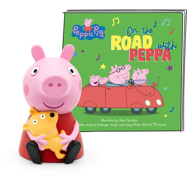 Tonies Peppa Pig - On The Road With Peppa, Spielfigur (Hörspiel Mit Liedern, Englische Sprachausgabe) 4 Tonies Peppa Pig - On The Road With Peppa, Spielfigur (Hörspiel Mit Liedern, Englische Sprachausgabe) – Bild 2